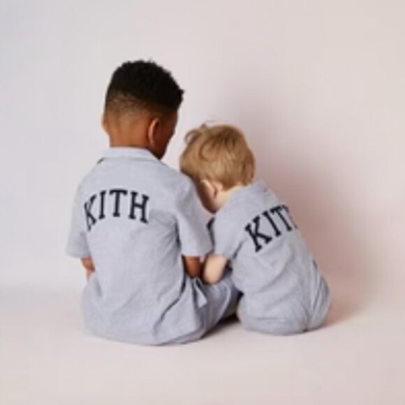 Kith Seersucker Havana Shirt + Short 4/5 - Picture 3 of 6